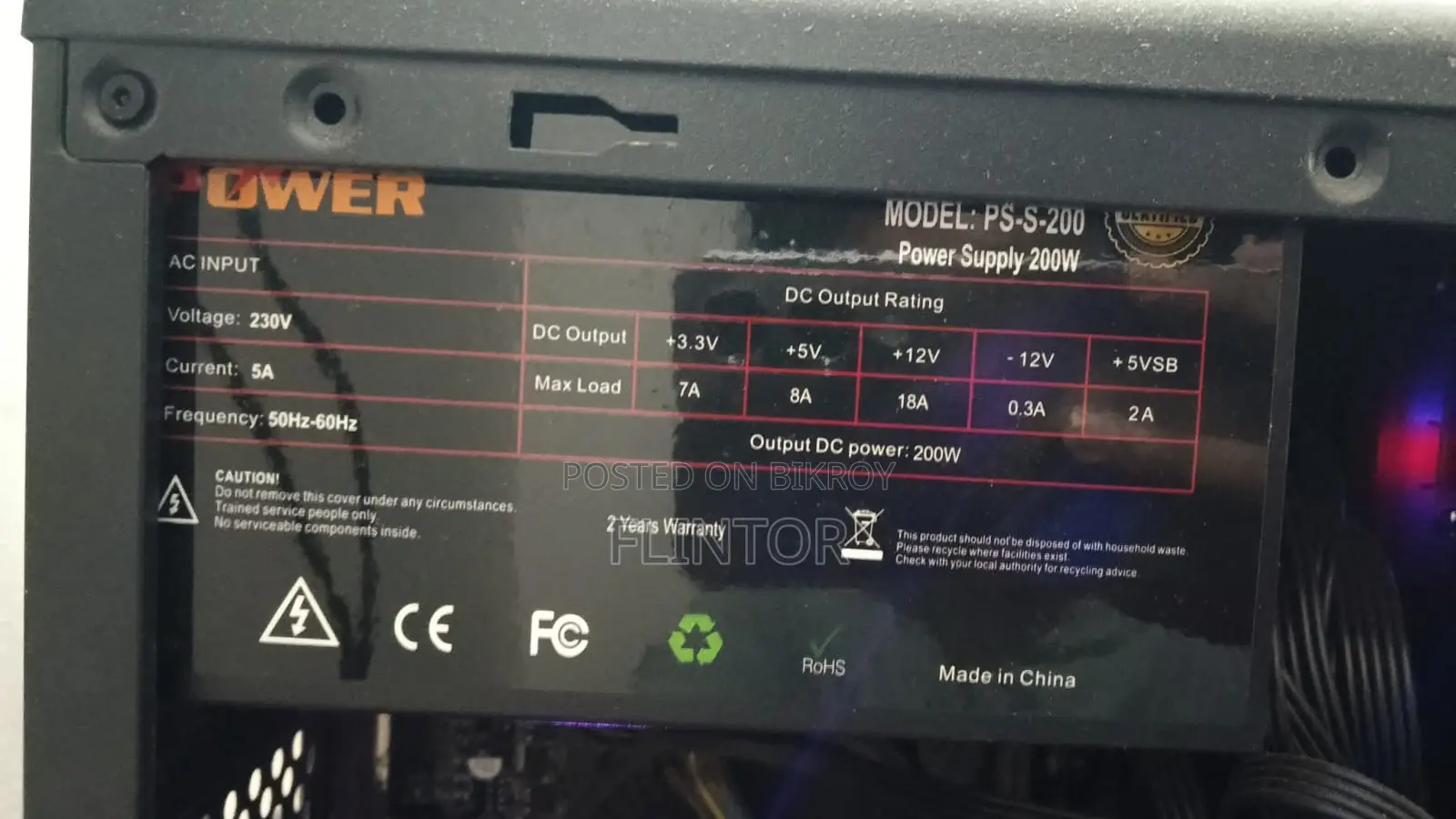 Desktop Computer 8GB Intel Core i5 SSD 128GB