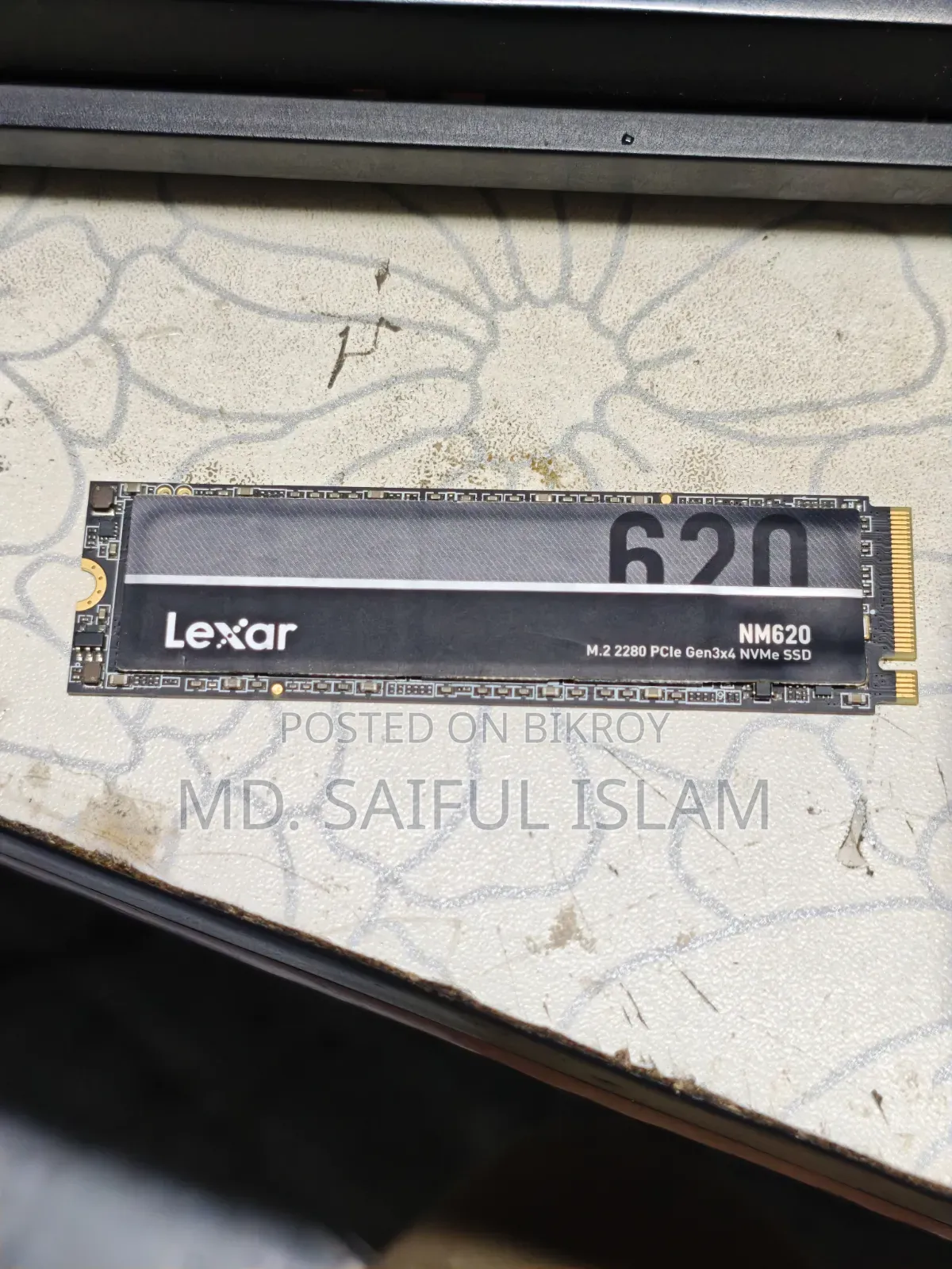 1TB M.2 SSD Gen 3 LEXAR NM620 (Health 100%) Brand New Condition