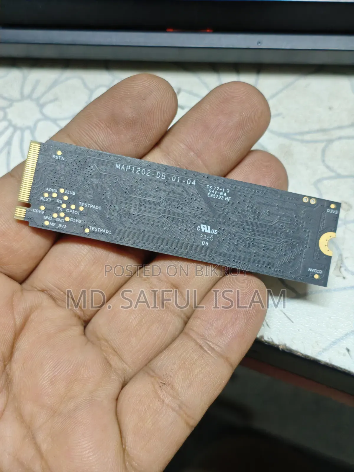 1TB M.2 SSD Gen 3 LEXAR NM620 (Health 100%) Brand New Condition
