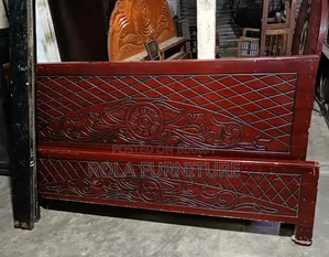 Malaysian Process Wood Bed 6/7 Feet