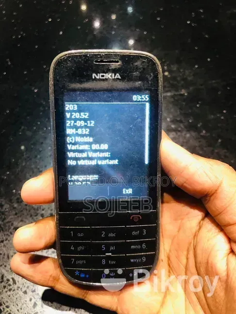 নকিয়া আশা ২০৩ কালো