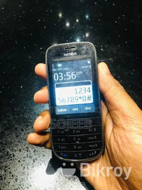 নকিয়া আশা ২০৩ কালো
