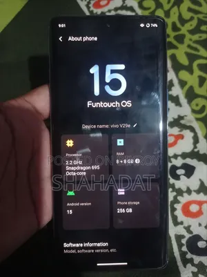Vivo V29e 5G 256 GB Blue