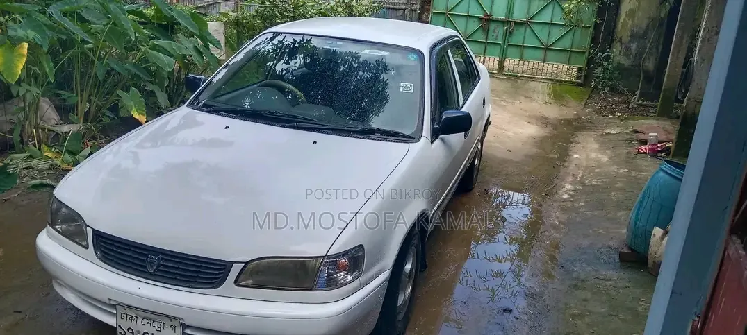 New Toyota Corolla Sedan 1999 White