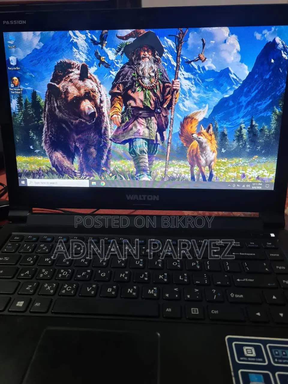Laptop 4GB RAM Intel Pentium Processor 700GB HDD
