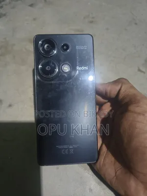Xiaomi Redmi Note 13 Pro ২৫৬ জিবি ব্ল্যাক