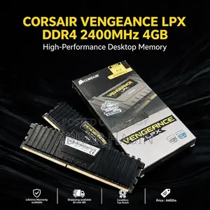 Corsair Vengeance LPX DDR4 2400mhz 4Gb Ram *2Pc