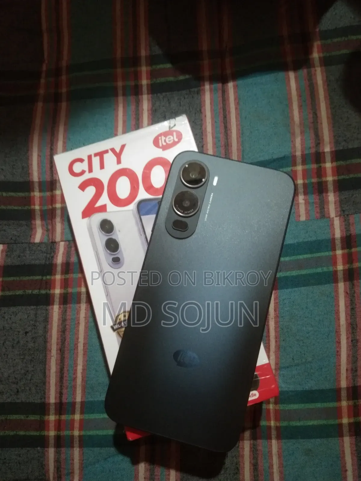 Itel City 200 128 GB Black