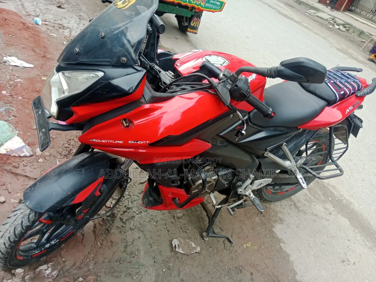 বাজাজ পালসার ১৫০ ২০১৬ রেড