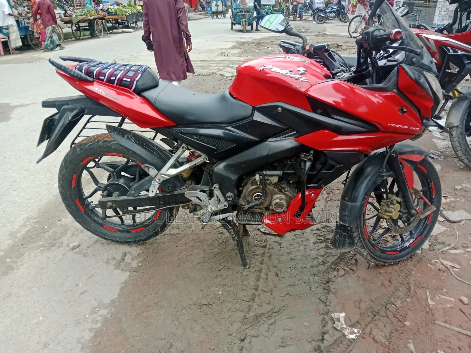 বাজাজ পালসার ১৫০ ২০১৬ রেড