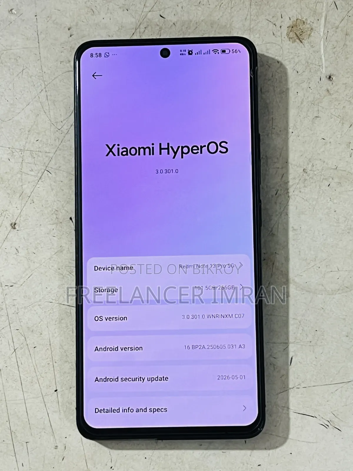 Xiaomi Redmi Note 13 Pro 5G 256 GB Black