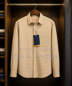Formal Official Cotton Check Shirt