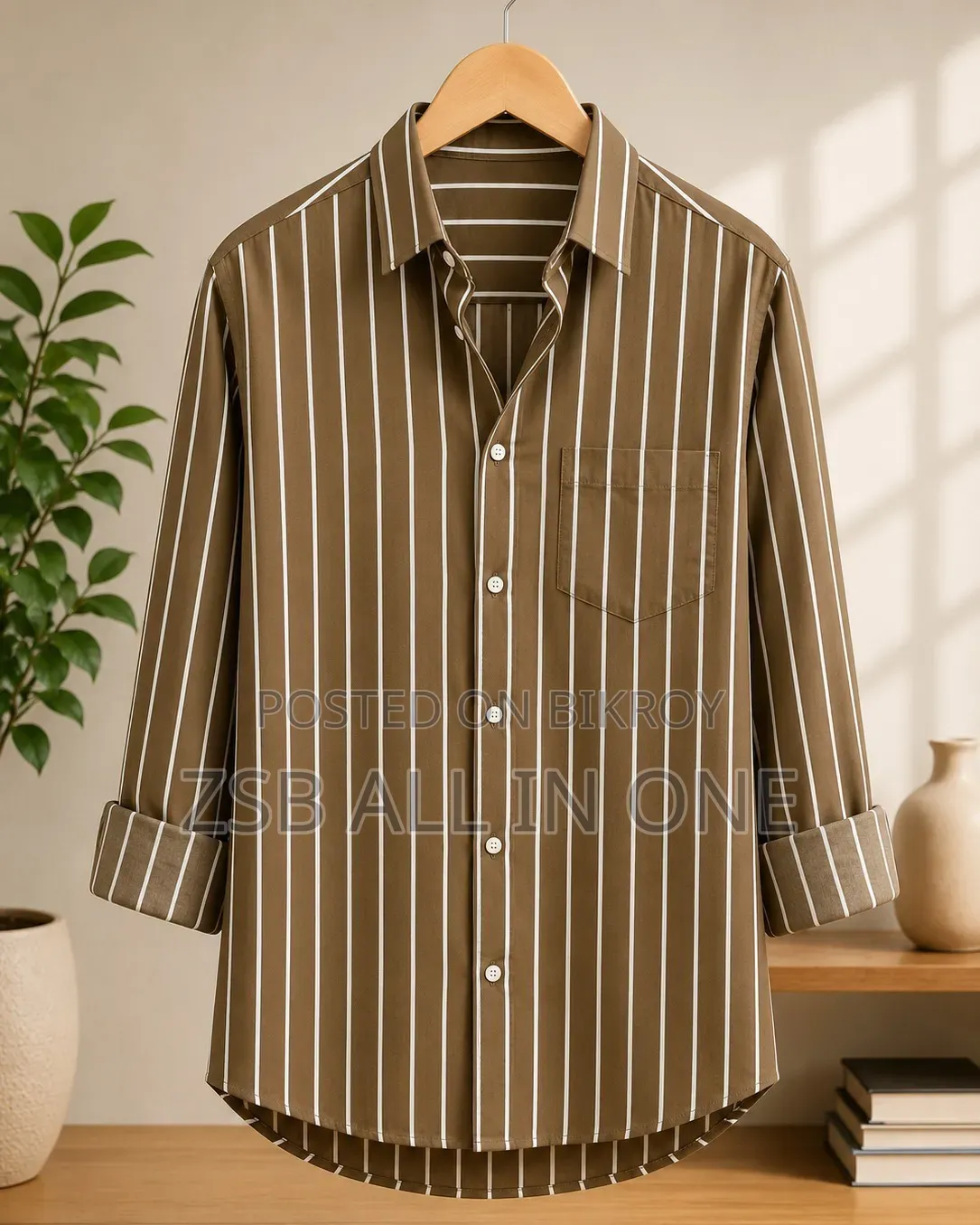 Formal Official Cotton Check Shirt