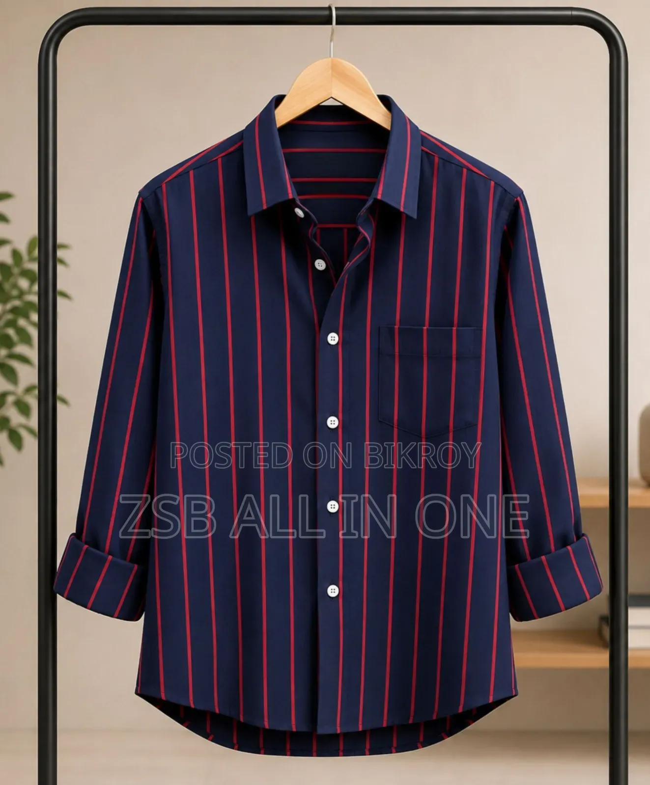Formal Official Cotton Check Shirt