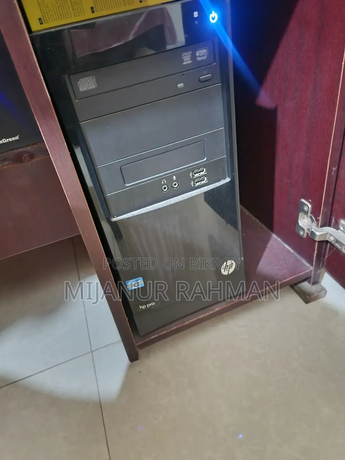 Desktop Computer HP 4GB RAM Intel Core i3 1TB HDD