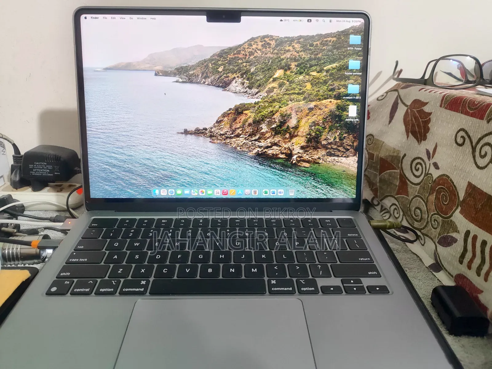 Laptop Apple MacBook Air 2024 M3 8GB Apple M3 SSD 256GB