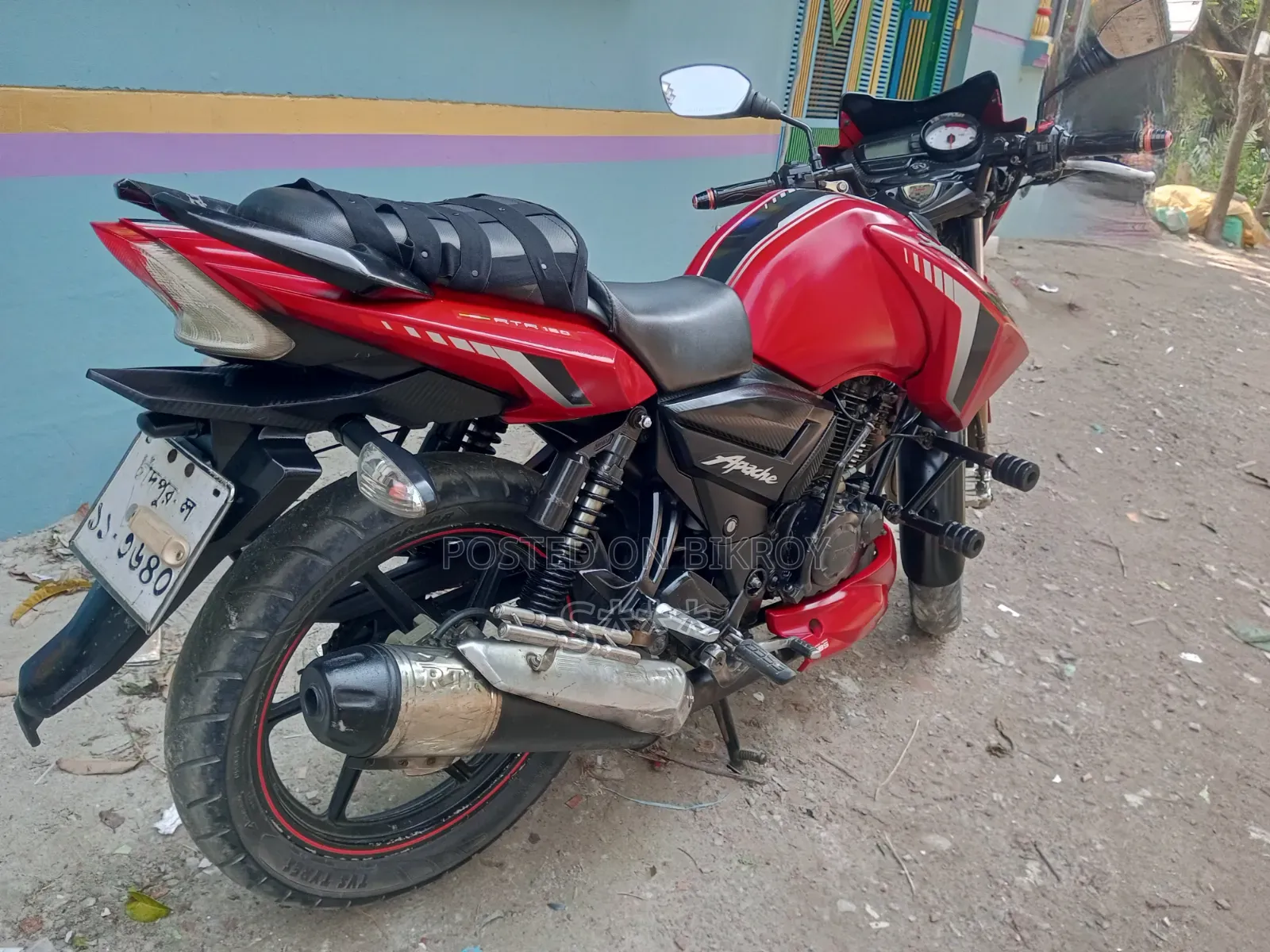 TVS Apache RTR 160 2V 2018 Red