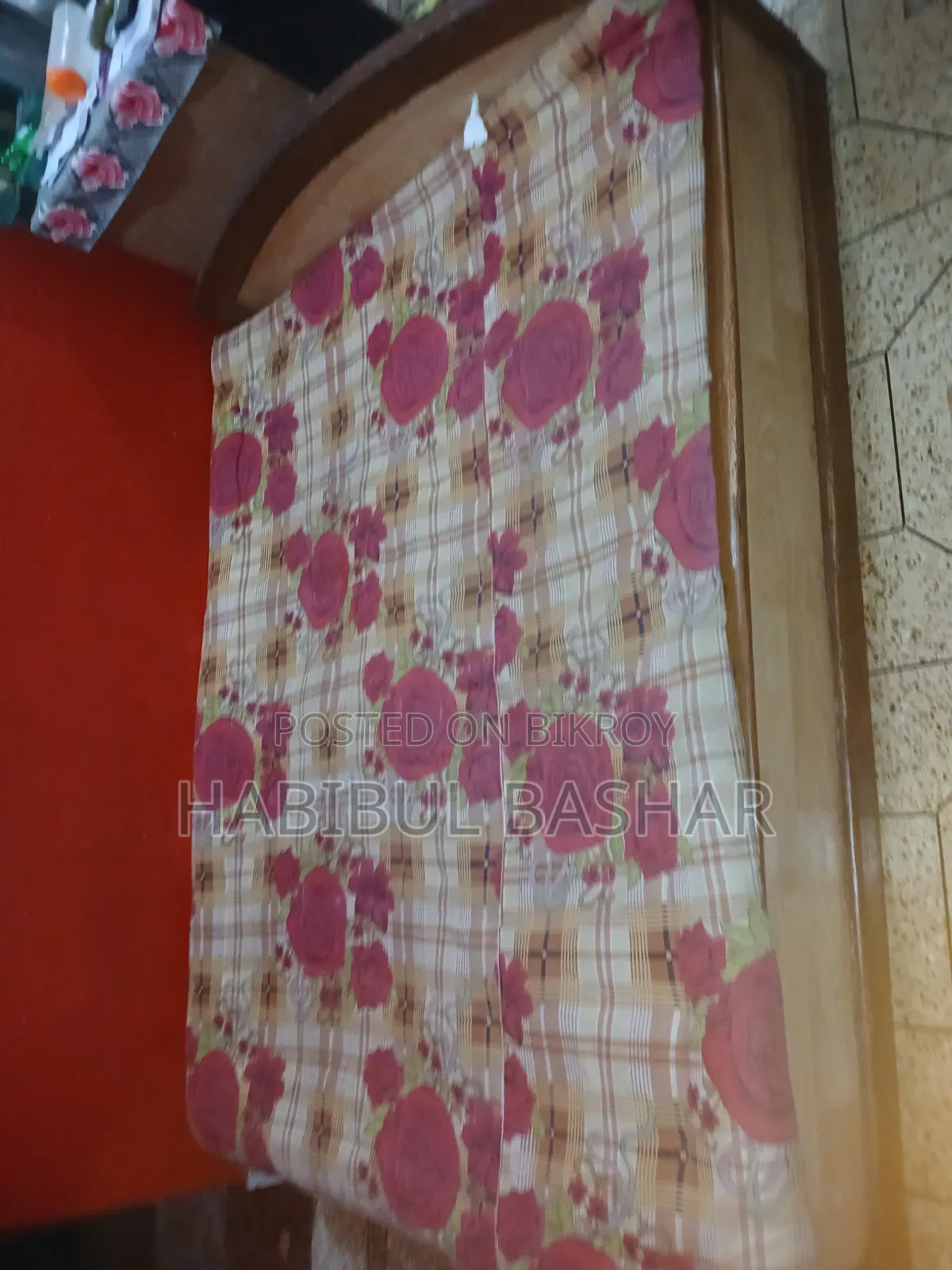 Used Box Bed and Jajim and Size(6×5)feet