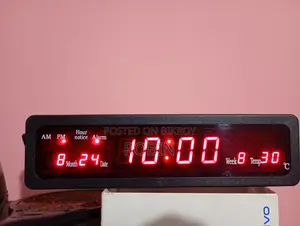 Casio CX-808 LED Screen Digital Thermometer Wall Desk Clock