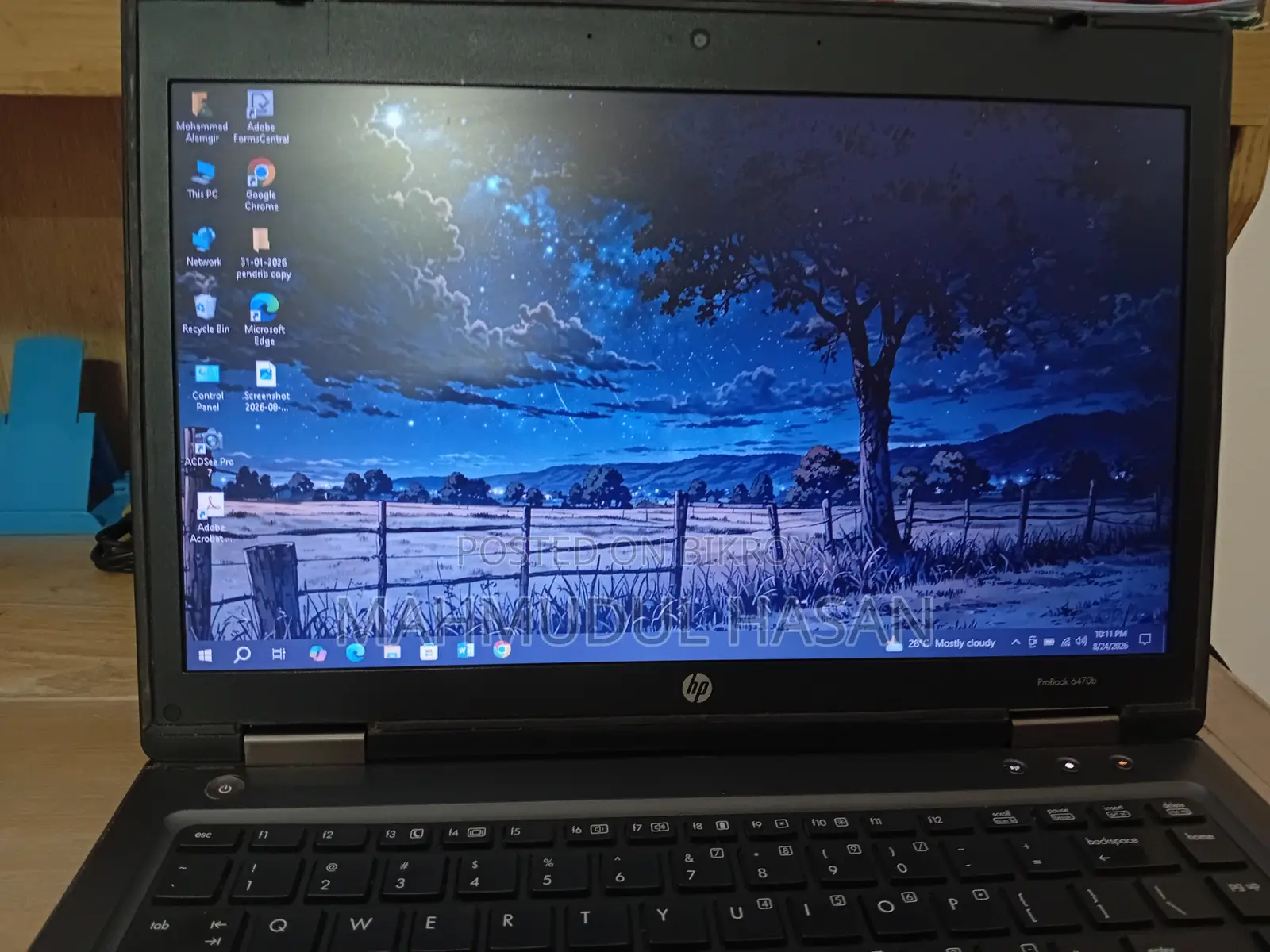 Laptop HP ProBook 6470B 8GB Intel Core i5 SSD 256GB