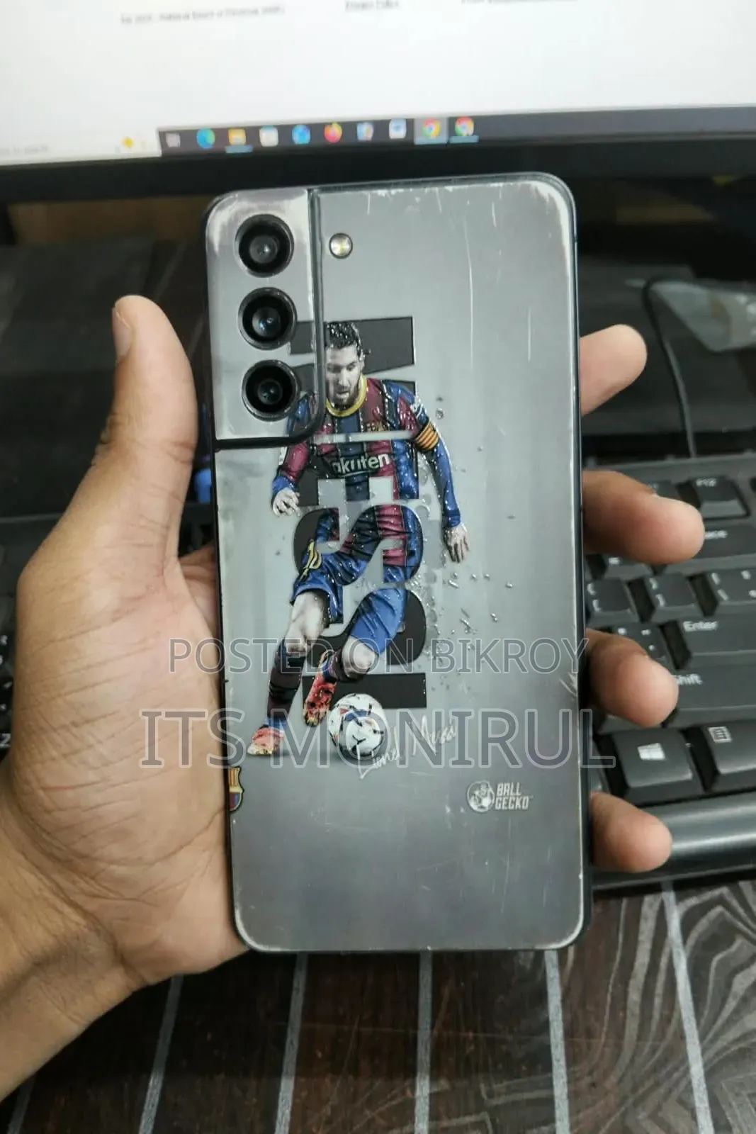 স্যামসাং গ্যালাক্সি এস২১ এফই ৫জি ১২৮ জিবি ব্ল্যাক