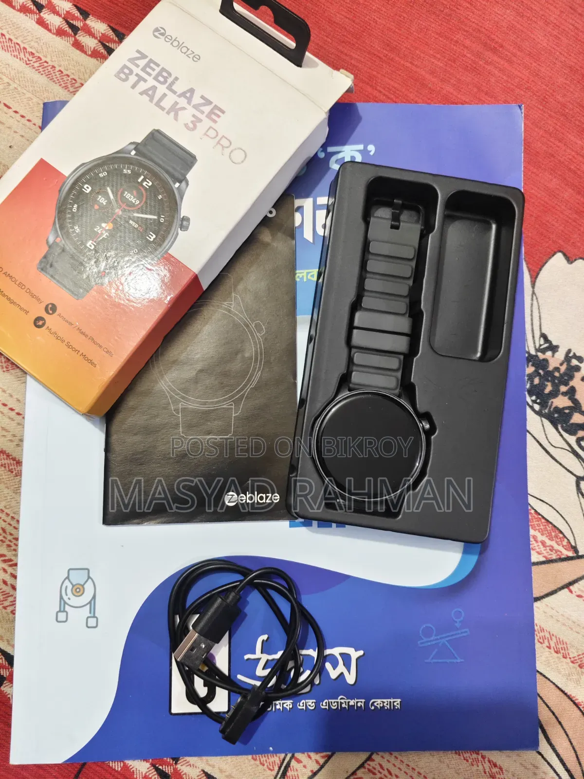 Zeblaze Btalk 3 Pro Smart Watch (Amoled Display)