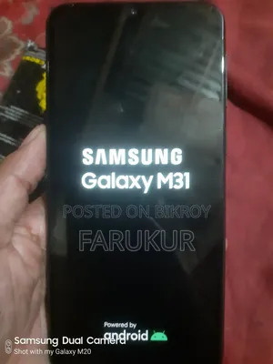 স্যামসাং গ্যালাক্সি এম৩১ ১২৮ জিবি ব্ল্যাক