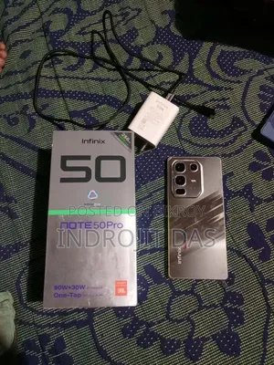 ইনফিনিক্স নোট ৫০ প্রো ২৫৬ জিবি সিলভার