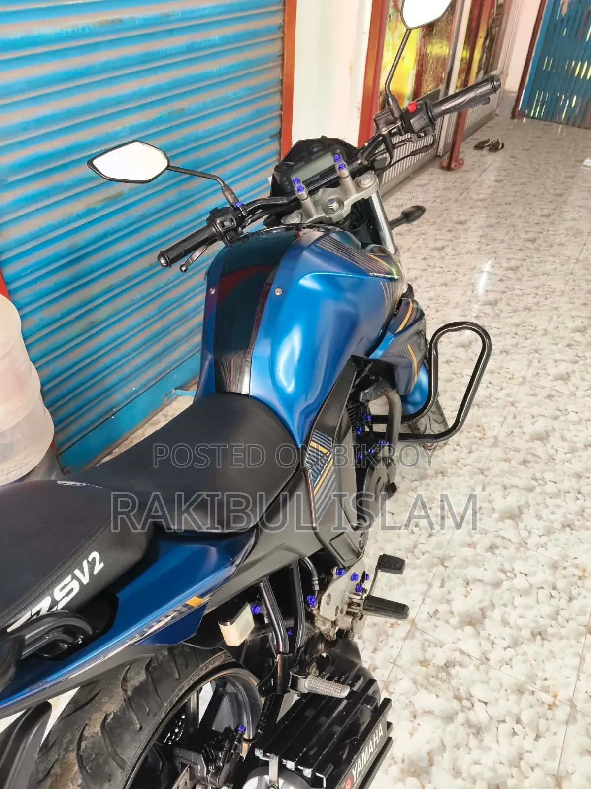 Yamaha FZS V2 2022 Blue