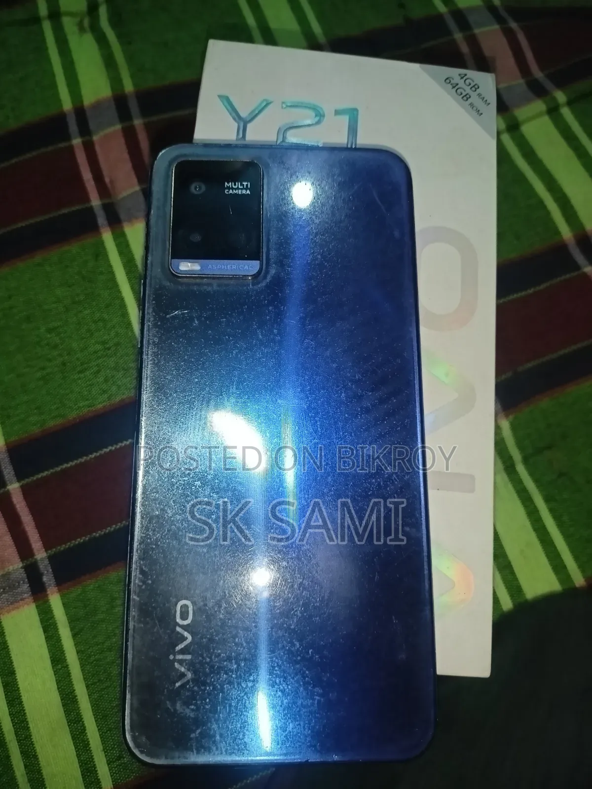 ভিভো ওয়াই২১ ৬৪ জিবি ব্লু