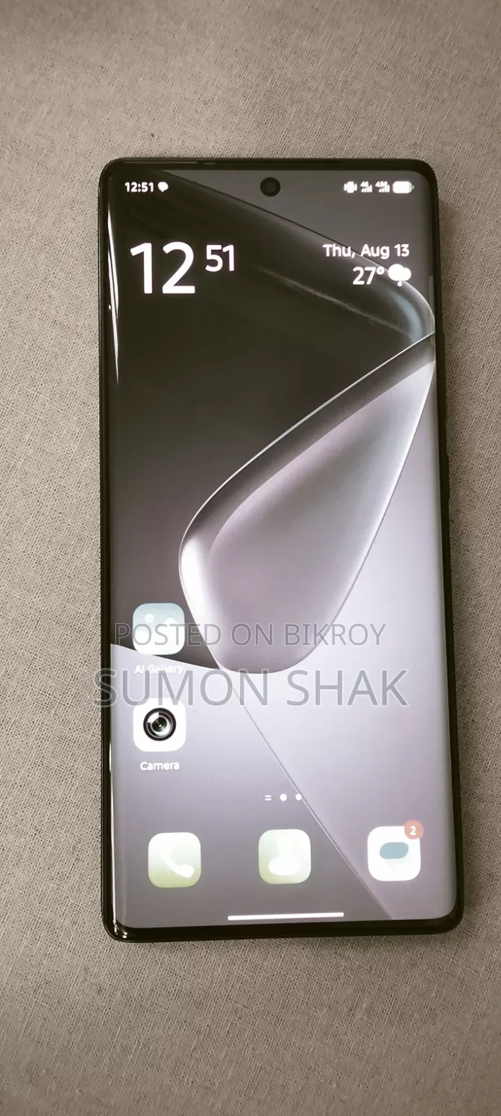 Infinix Hot 50 Pro+ 4G 256 GB Black