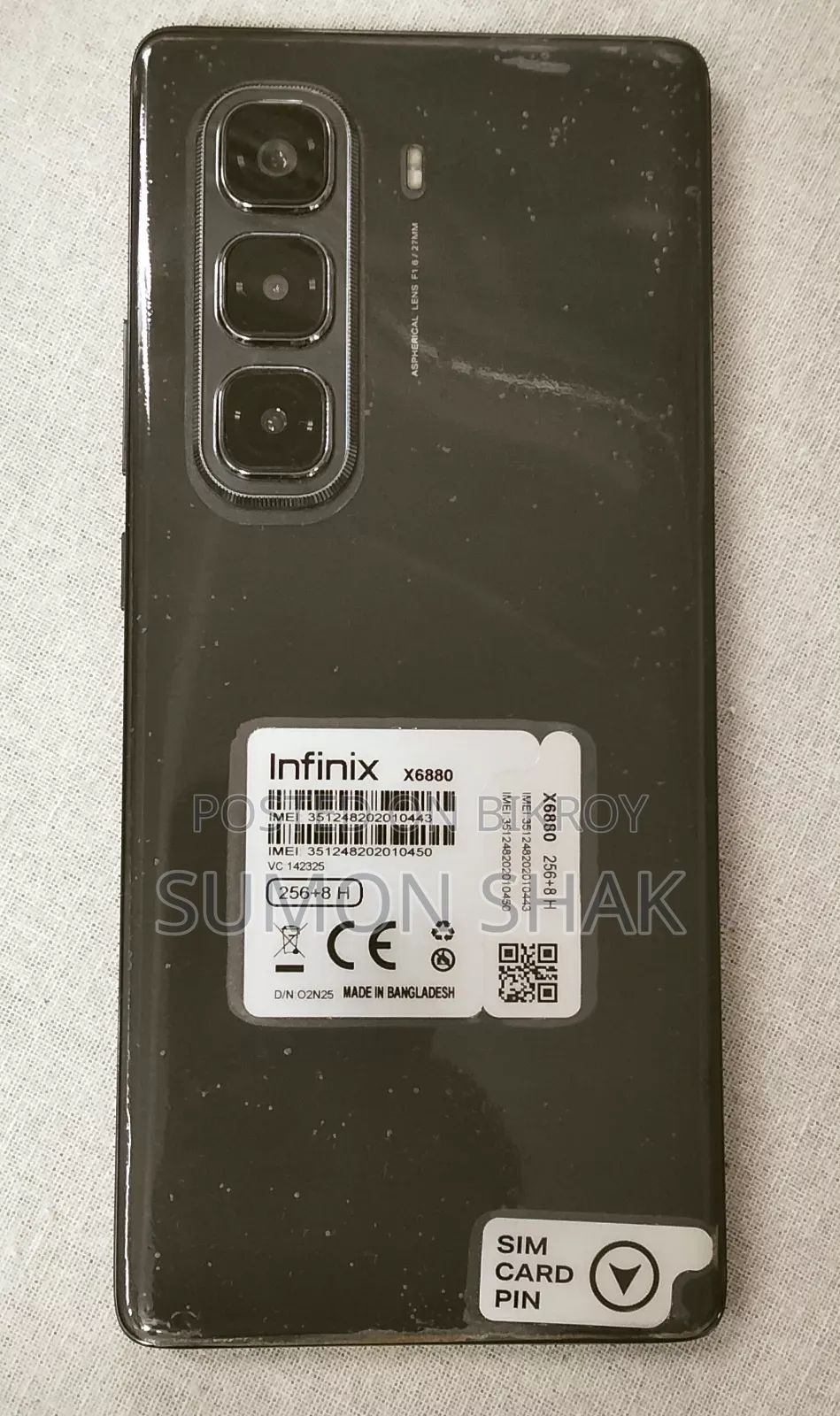 Infinix Hot 50 Pro+ 4G 256 GB Black
