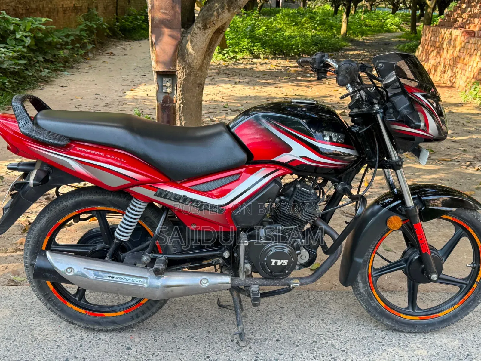 TVS Metro 2021 Red