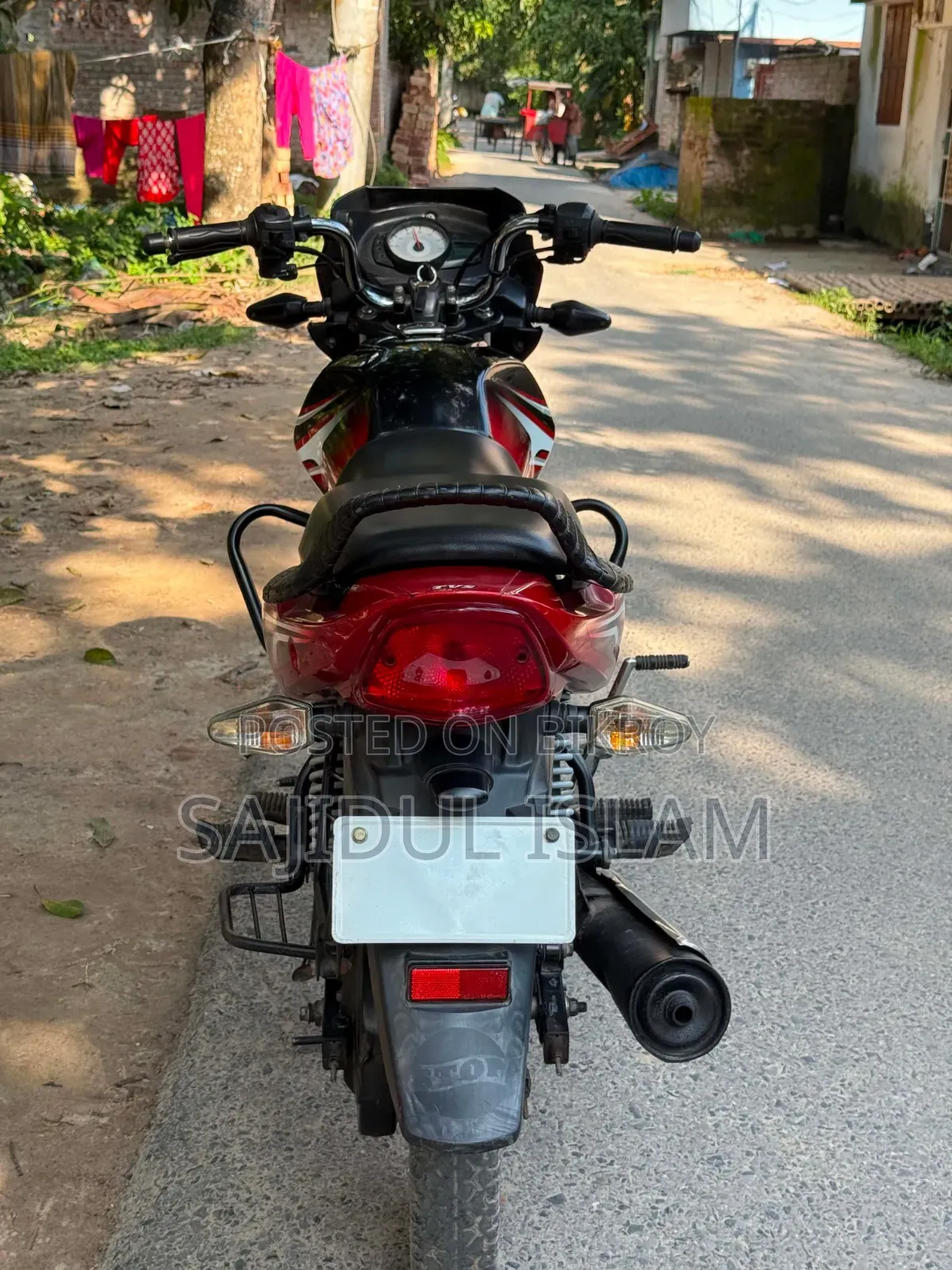 TVS Metro 2021 Red