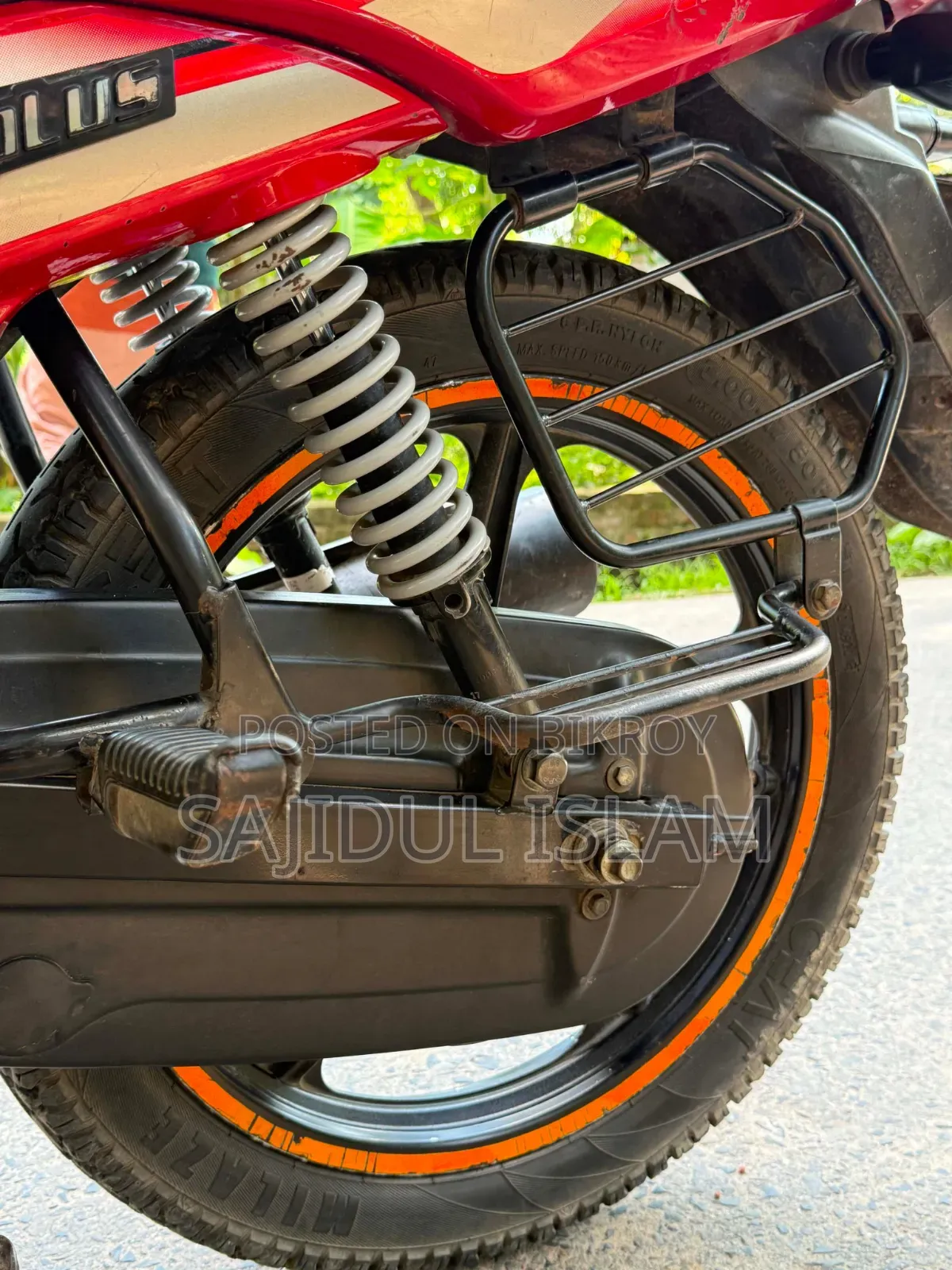 TVS Metro 2021 Red
