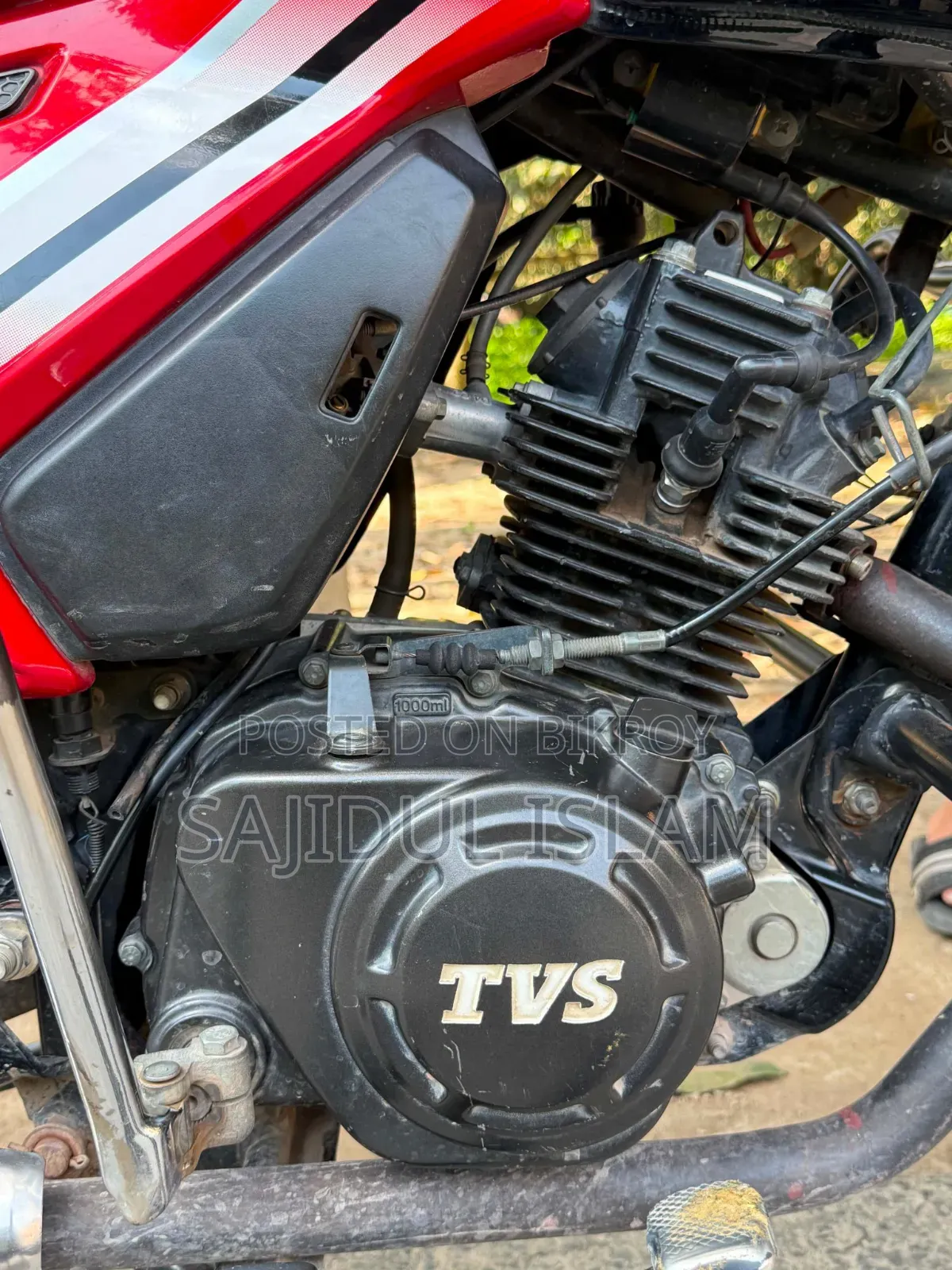 TVS Metro 2021 Red