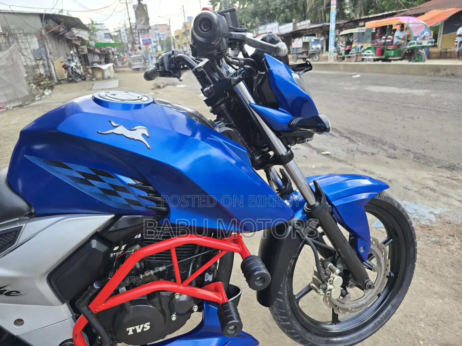 TVS Apache RTR 160 4V 2020 Blue