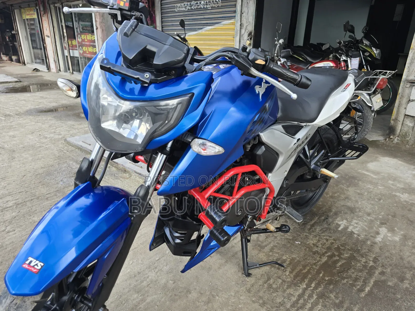 TVS Apache RTR 160 4V 2020 Blue