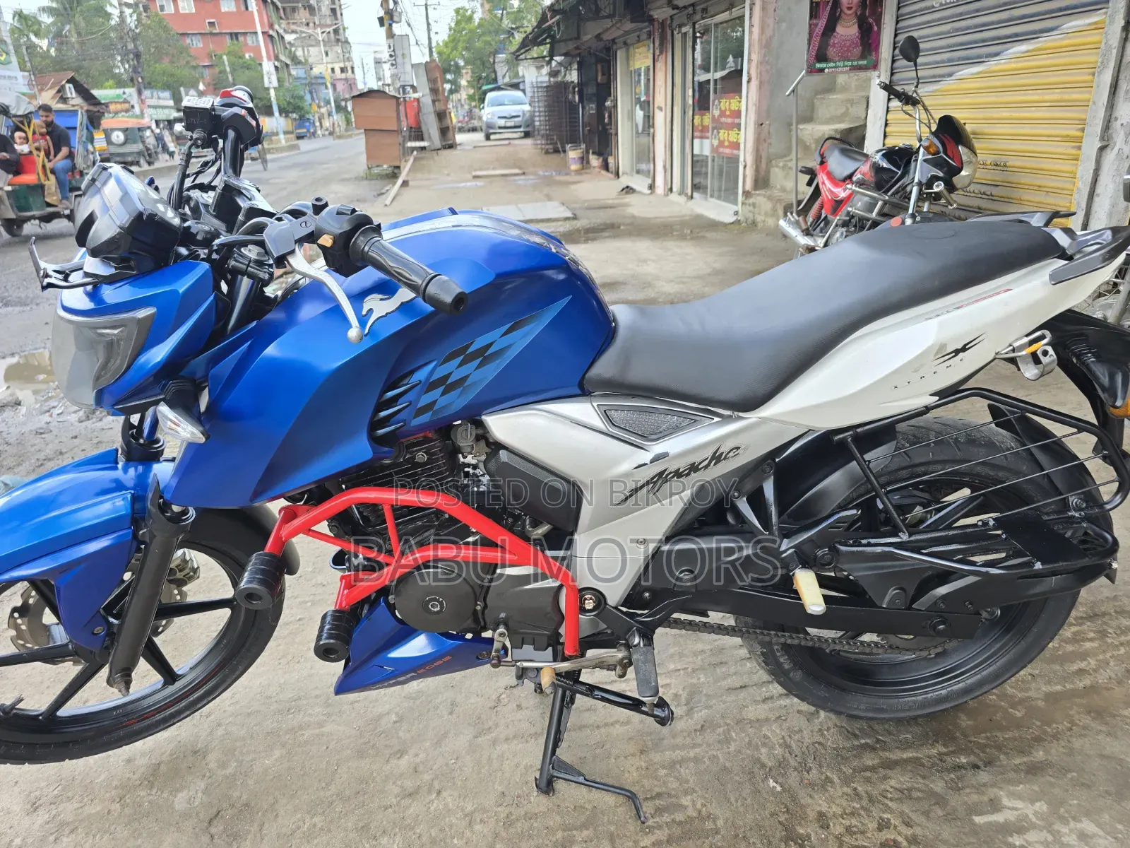 TVS Apache RTR 160 4V 2020 Blue