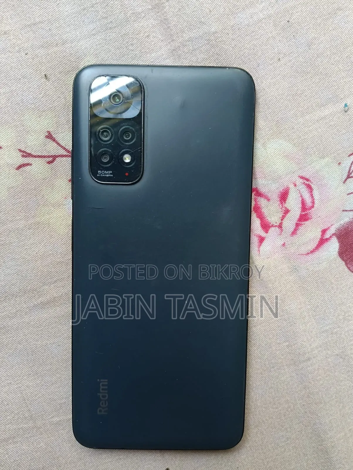 শাওমি রেডমি নোট ১১ ৬৪ জিবি ব্ল্যাক