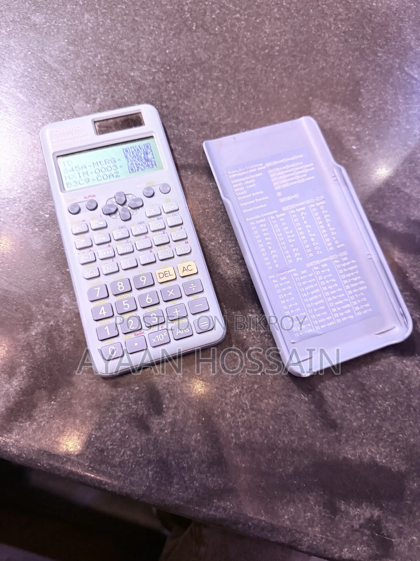 CASIO Fx-991es PLUS 2nd Edition BLUE