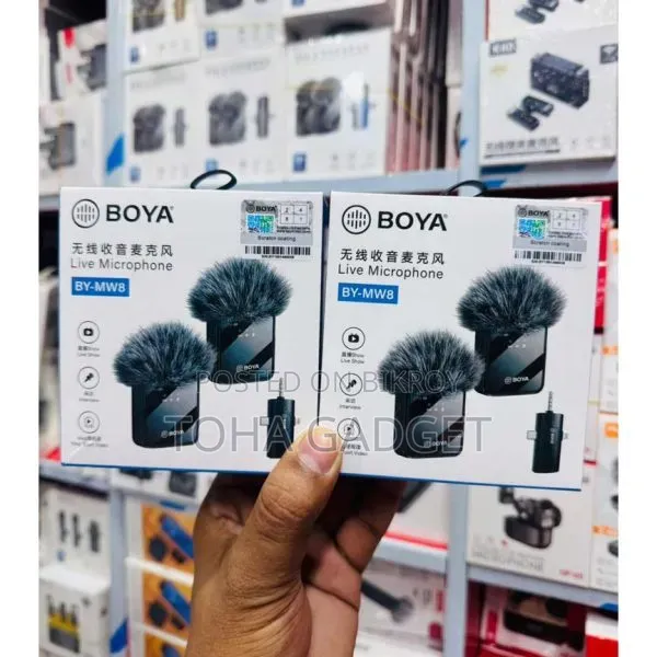 BOYA BY-MW8 Wireless Microphone