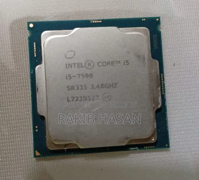 Intel Core I5_7500, Fq_3.40GHZ 7th Gen প্রসেসর