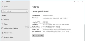 Good Condition (Intel Core i5 8th Gen Processor)