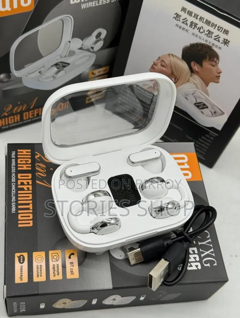 Q10 HiFi TWS—2 Pair (Authentic)