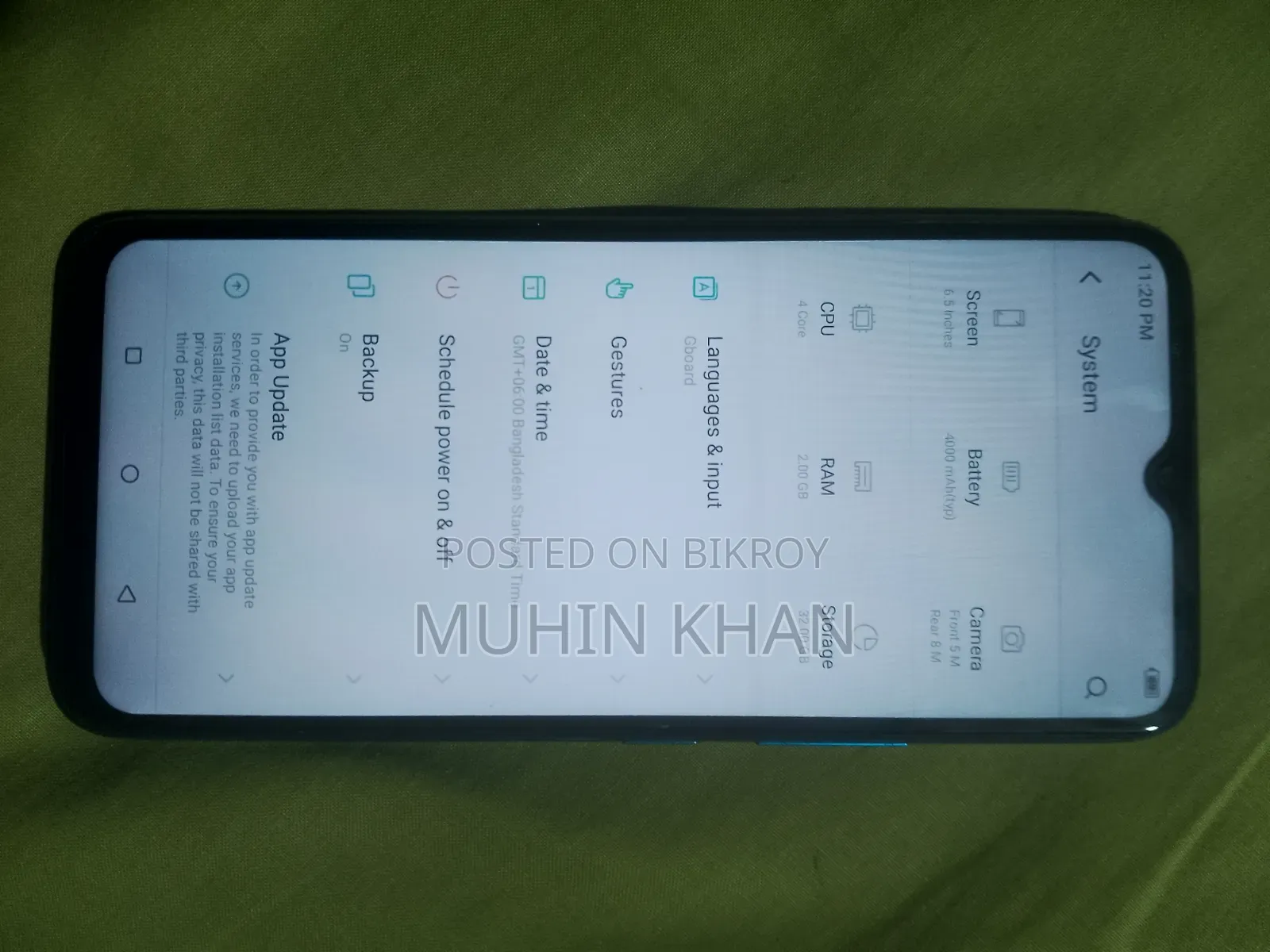Itel Vision 1 Pro 32 GB Blue