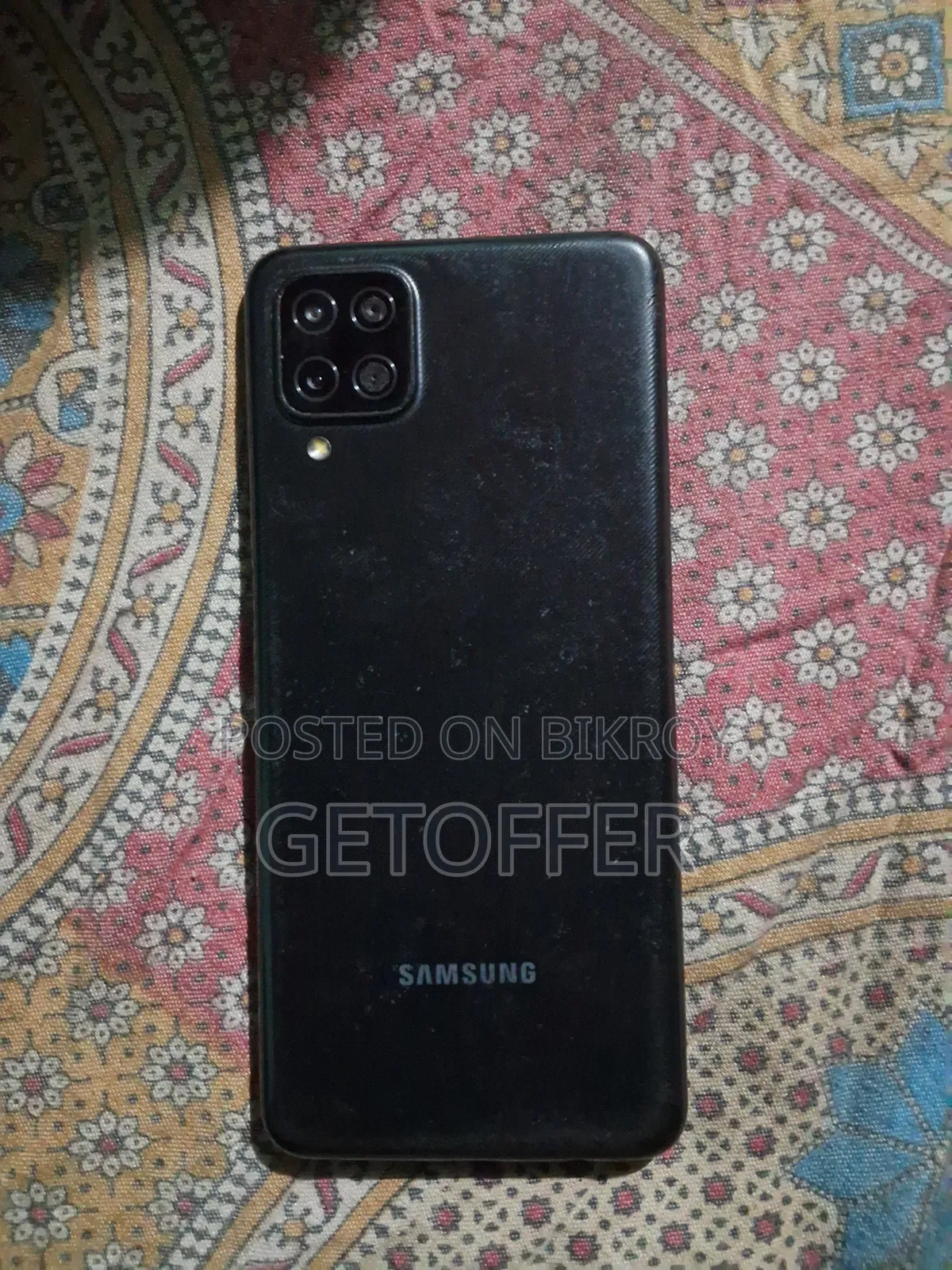 স্যামসাং গ্যালাক্সি এ১২ ৬৪ জিবি কালো