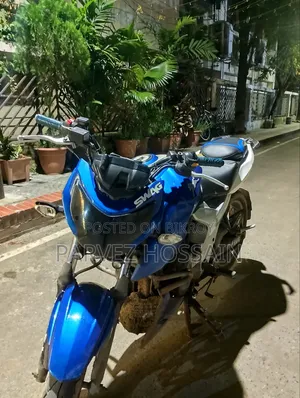 টিভিএস অ্যাপাচি আরটিআর ১৬০ ৪ভি ২০১৯ নীল