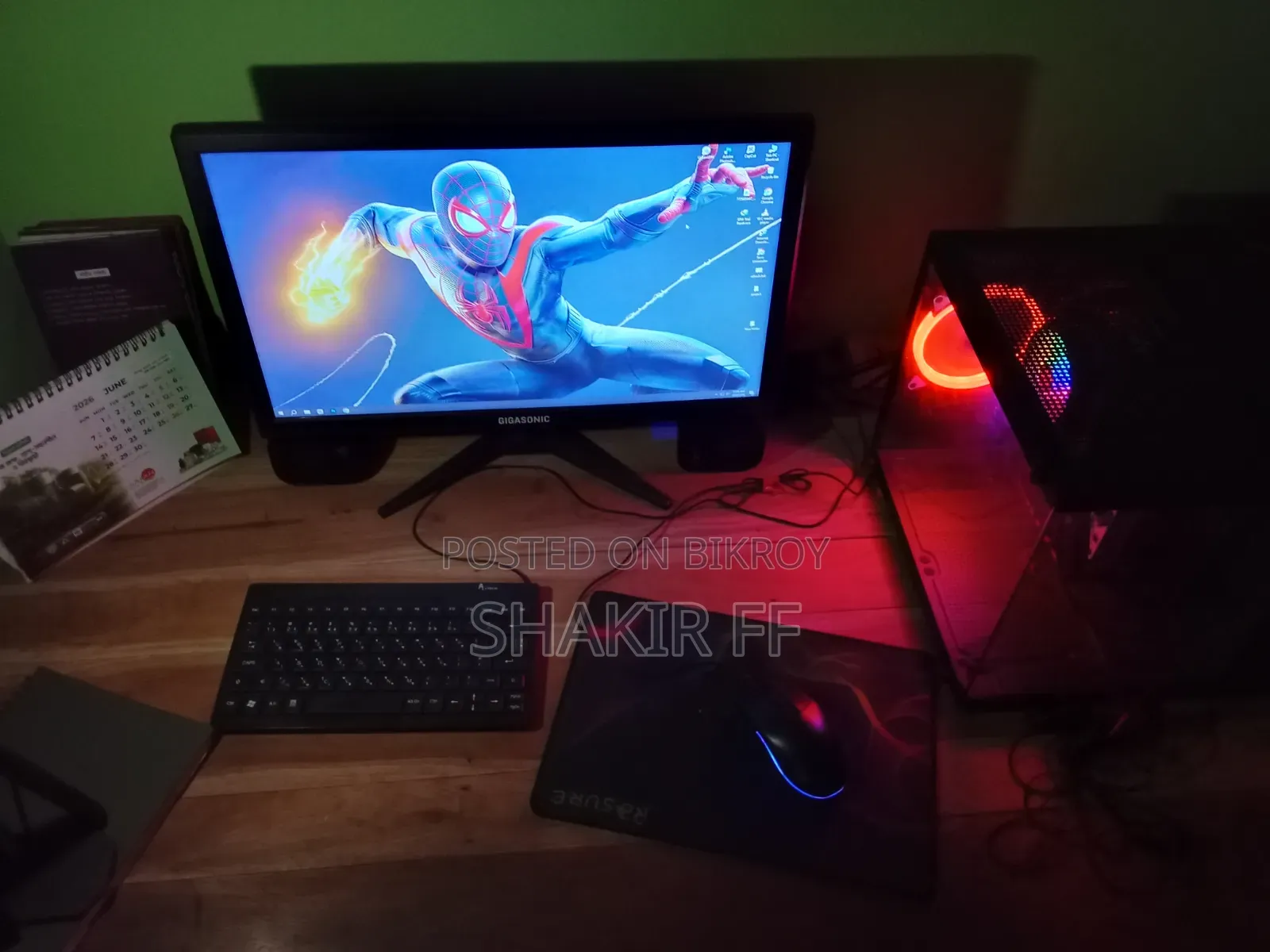Desktop Computer 16GB Intel Core i7 SSD 256GB