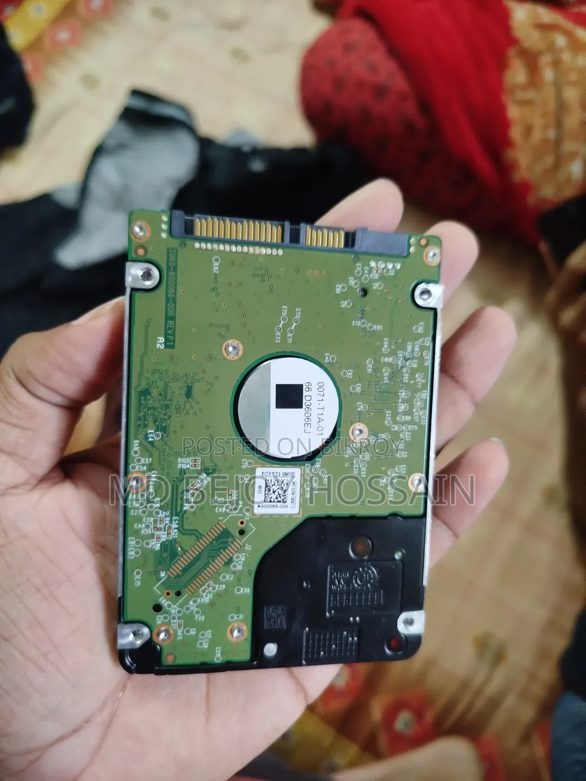 WD Black 1TB 7200RPM ল্যাপটপ হার্ড ড্রাইভ